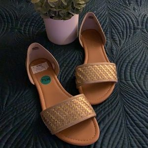 Andiamo Gold Sandals✨